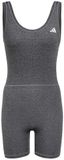 Adidas Optime Essentials Htr 1pc Sans manches Corps Gris L Femme