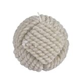 Homea 6BDC039TA decoratiekaars, taupe, klein