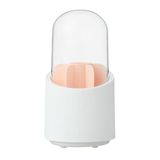 GC GLOBALCOMMERCE Make-upkwastenorganizer met 360° draaibare basis, make-up-organizer met vakken en transparant deksel