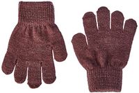 CeLaVi - Handschoenen voor kinderen - 2-pack - Magic Glitter - Rose Brown - maat Onesize (1-2yrs)