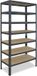 Shelfplaza HOME étagère métallique - 230x80x50 cm - anthracite - 7 tablettes