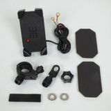 Avoc proconcept 2 roues (p2r) avoc m3 stuurhouder telefoon smartphone gps usb aansluiting 5v 2a voor motoren