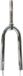 Japs Voorvork Vast 20 Inch Bmx 1 Inch Zilver
