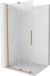Mexen Velar paroi de douche coulissant 70 x 200 cm, verre dépoli 8 mm, cuivre brossé