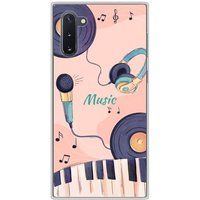 Samsung Galaxy Note 10 Accords en couleur bedrukt siliconen hoesje