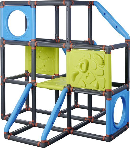 BIG Kraxxl - The Flame - Klimrek - Blauw/Grijs/Groen - 3-7 Jaar