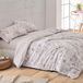 Linge de lit en flanelle, terre cuite, 90x190/200 cm