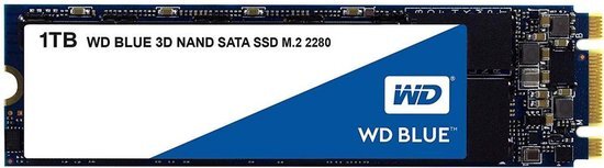 Western Digital SSD harde schijf WD Blue 1TB m.2