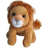 Wild Republic Knuffel Leeuw Junior 13 Cm - Lichtbruin