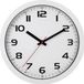 TFA Dostmann 60.3050.02 Wandklok Quartz 305 mm x 305 mm x 38 mm Wit