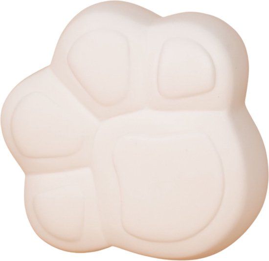 3D Mini Urntje dierenpootje - Wit Keramiek - 12 cm - Mini urn voor Dieren