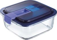 Luminarc Easy Box Voedselcontainer 0,76L Glas Vierkant Transparant