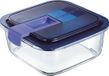 Luminarc Easy Box Voedselcontainer 0,76L Glas Vierkant Transparant