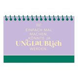 Mini-Kalender GRAFIK WERKSTATT Mini-Kalender Colour Up 2027 Einfach mal machen