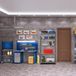 Relaxdays Stellingkast - 875 kg - Staal - 180 x 90 x 45 cm - 5 etages - Grijs