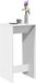 Maison Exclusive - Tabouret de bar, blanc, 51x50x103,5 cm, en fibre de bois