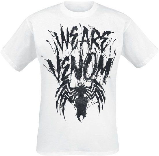 Venom (Marvel) Venom We Are Venom Heren T-shirt - wit - S