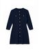 VERO MODA Gebreide jurk navy