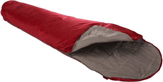 Grand Canyon Whistler 190 Mummy Sleeping Bag - Red - Long - Left Zipper