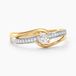 Armelle Bague Solitaire Or Jaune Oxyde De Zirconium