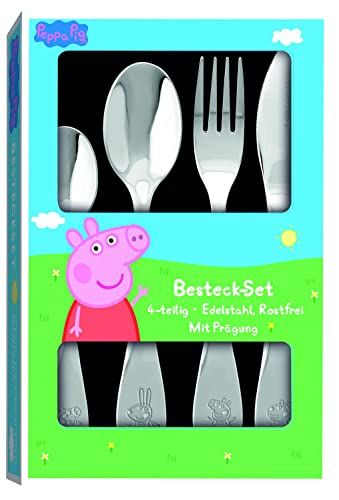 P:OS Handels GmbH p:os Bestek Set Peppa Pig, 4st