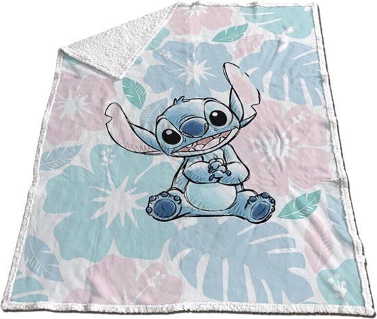 Lilo en Stitch Fleece plaid 130 x 170 cm