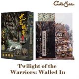 CuteBee DIY Booknook Twilight of the Warriors: Walled In DCZ01 Houten Modelbouw Hout Multicolor