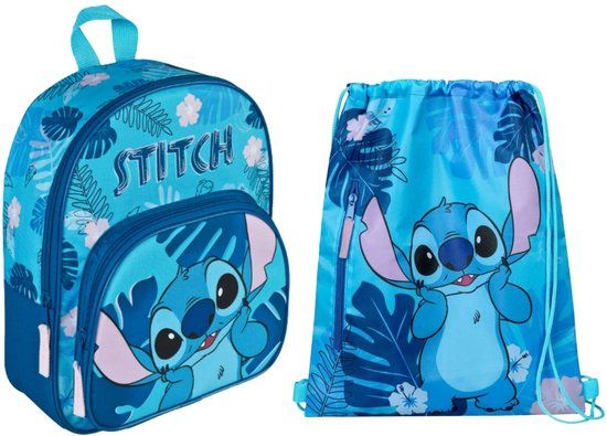 Lilo & Stitch Tassenset; Rugzak en Gymtas