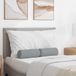 VidaXL Bolster kussens stof lichtgrijs ø 15 x 40 cm 2 stuks