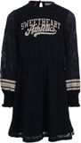 LOOXS Little Meisjes jurk - Blauw - Maat 116