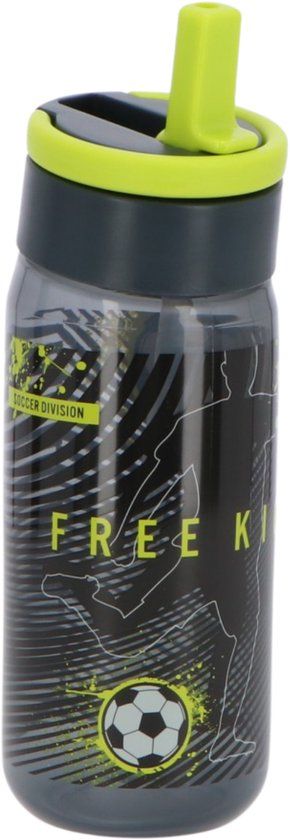 4KidsOnly LUNCH BUDDIES SPORTFLES 600ml FOOTBALL - Multi Colour