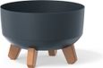 Prosperplast Gracia Laag Bloempot Antraciet Kunststof 6.8L