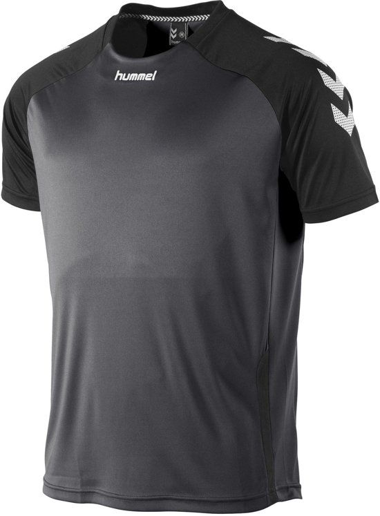 Hummel Aarhus Shirt - Zwart/Antraciet - 8718726535066