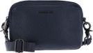 Mandarina Duck Mellow Leather Crossbody Camera Bag Dress Blue