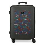 Roll Road Next Level Medium koffer Zwart 46x65x23 cm