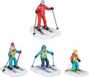 Luville Ski Teacher met Kind - Set van 4