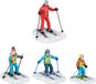 Luville Ski Teacher with Childeren - Set van 4