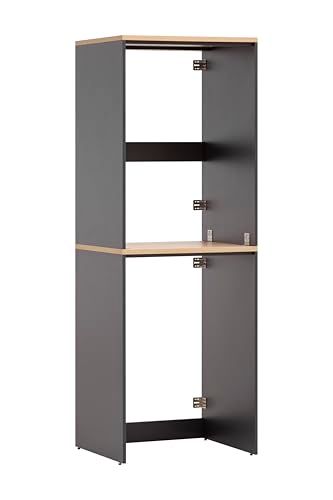 Schildmeyer Solea 702010 Wasmachineombouwset, antraciet, 67,1 x 60 x 96 cm