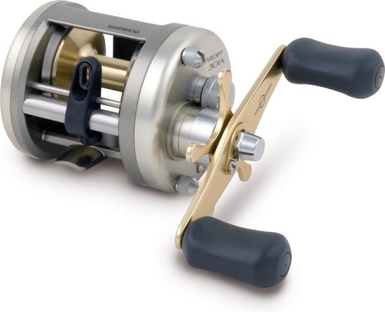 Shimano Cardiff Baitcasting 401 A - Reel - Linkshandig - Zwart