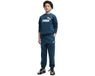 Puma Ess No.1 Logo Crew Sweat Pak Fl B - Trainingspak - Kinderen - Blauw - Katoen - Maat 164