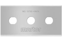 MARTOR 10x Industrieel mesje 22 mm, 4-voudig bruikbaar, staal, Dubbel