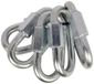 Karabijnhaken SET 5 OVAAL QUICK LINK STEEL 8mm