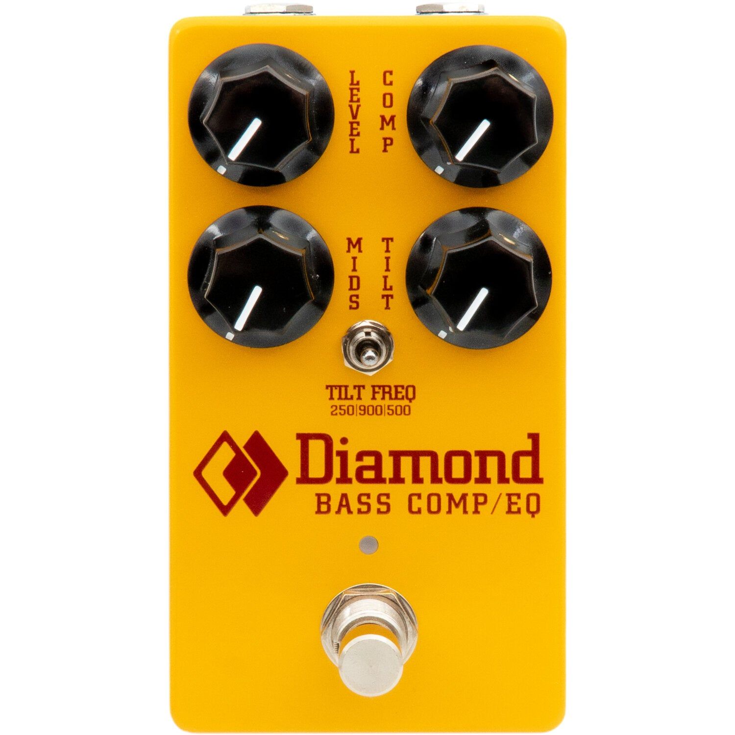 Diamond Pedals Bass Comp / EQ - Optical Bass Compressor & Tilt EQ - Bass Guitar Effect Pedal