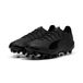 PUMA ULTRA 5 ULTIMATE AG voetbalschoenen, Zwart/Grijs/Zilver, Maat 41