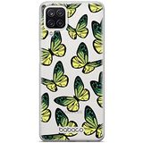 ERT GROUP mobiel telefoonhoesje voor Samsung A12 / M12 / F12 origineel en officieel erkend Babaco patroon Butterflies 002 optimaal aangepast aan de vorm van de mobiele telefoon, gedeeltelijk bedrukt