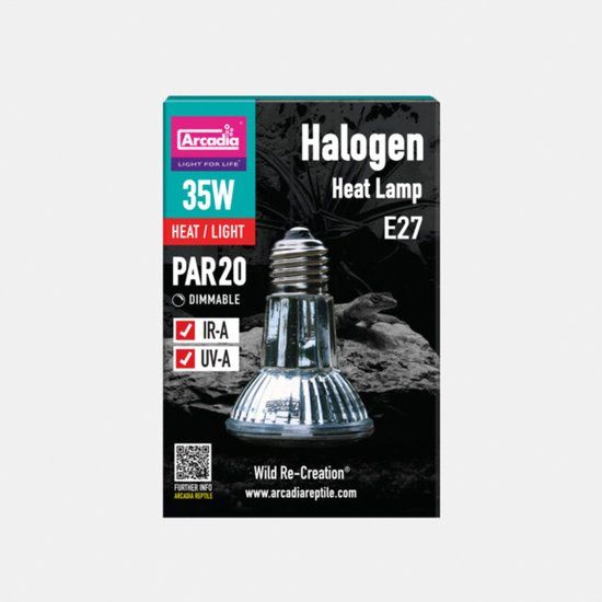 Aquadistri Arcadia Halogen Basking Spot - Verwarming - 35 Watt E27