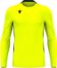 Macron Maillot de gardien de but manches longues Argo Jaune néon/Noir XXL Polyester Printemps/Été 2025 Rembourré