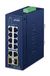 PLANET Switch industriel 8 ports IFGS-1222-TF non géré Fast Ethernet (10/100) Bleu