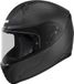 SMK Bionic Youth Solid, Casque intégral pour enfants, Noir Mat, Taille S