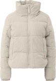 s.Oliver Veste matelassée en velours côtelé pour femme - Beige clair - XXL
